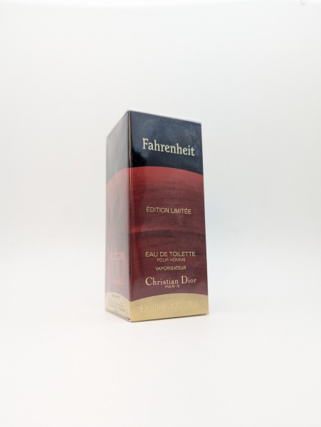 Туалетная вода Christian Dior Fahrenheit EDT 50 мл винтаж 1993 года спрей в слюде