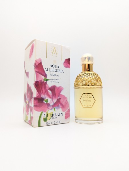 Туалетная вода Guerlain Aqua Allegoria Foliflora EDT 75 мл винтаж 2002 года спрей