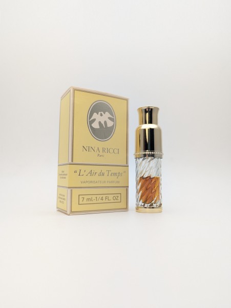 Духи Nina Ricci L'Air du Temps 7 мл винтаж 1980-х годов спрей