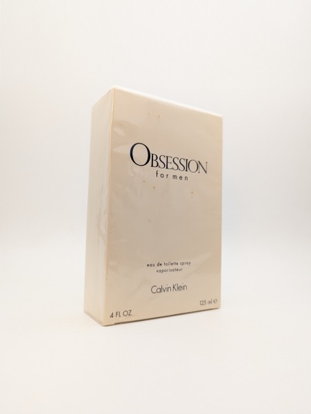 Туалетная вода Calvin Klein Obsession for Men EDT 125 мл винтаж 2005 года спрей в слюде