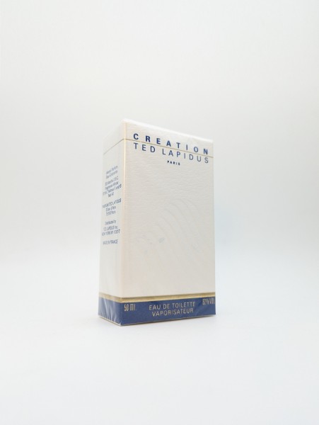 Туалетная вода Ted Lapidus Creation EDT 50 мл винтаж 1980-х годов спрей в слюде