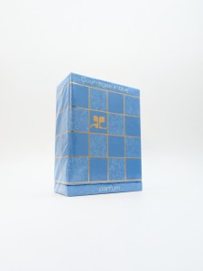 Духи Courreges in Blue 15 мл винтаж 1980-х годов сплэш в слюде