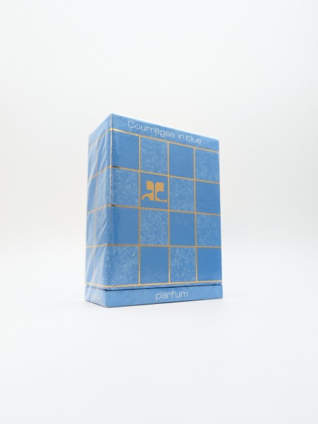 Духи Courreges in Blue 15 мл винтаж 1980-х годов сплэш в слюде