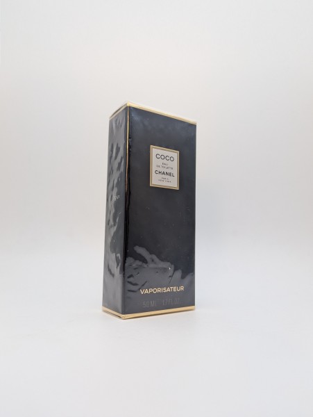 Туалетная вода Chanel Coco EDT 50 мл винтаж 1989 года спрей в слюде
