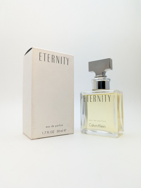 Парфюмерная вода Calvin Klein Eternity EDP 50 мл винтаж 1997 года сплэш