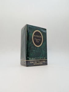 Туалетная вода Christian Dior Poison EDT 50 мл винтаж 1989 года спрей в слюде Туалетная вода Christian Dior Poison EDT 50 мл винтаж 1989 года спрей в слюде