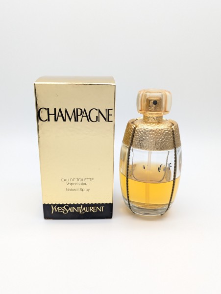 Туалетная вода Yves Saint Laurent Champagne EDT 100 мл винтаж 1993 года спрей