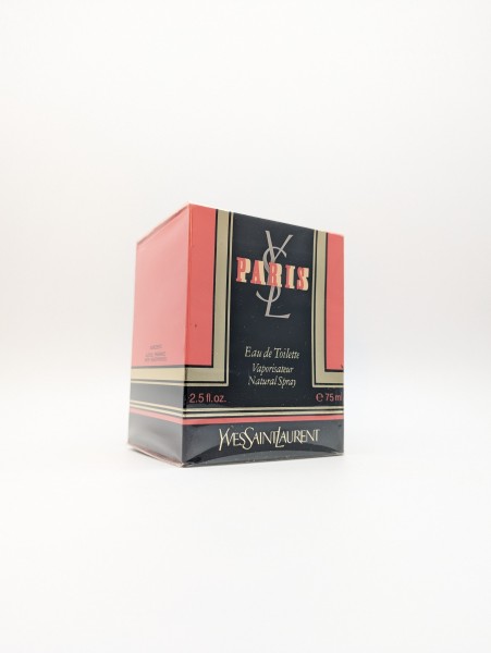 Туалетная вода Yves Saint Laurent Paris EDT 75 мл винтаж 1989 года спрей в слюде