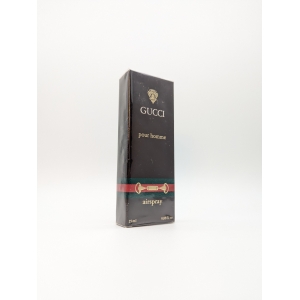 Туалетная вода Gucci Pour Homme EDT 25 мл винтаж 1980-х годов спрей в слюде