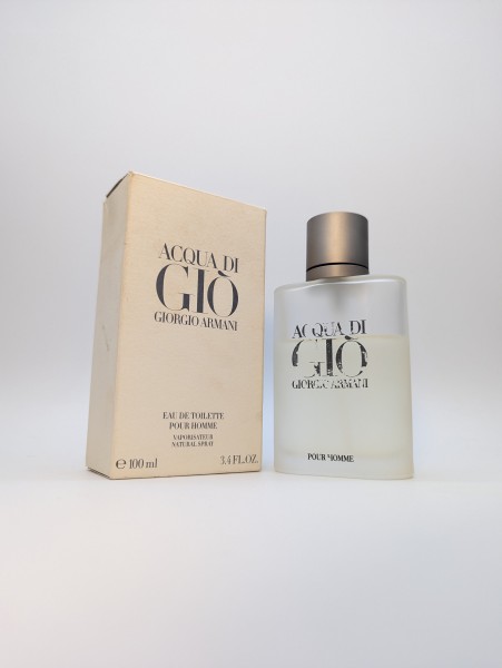 Туалетная вода Giorgio Armani Acqua di Gio Pour Homme EDT 100 мл винтаж 1999 года спрей