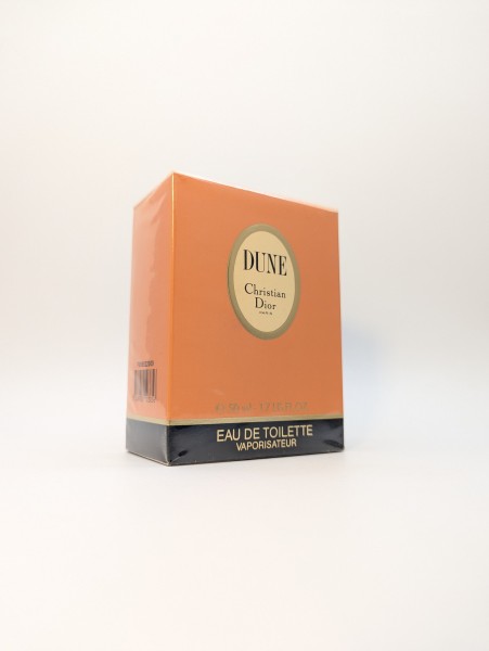 Туалетная вода Christian Dior Dune EDT 50 мл винтаж 1992 года спрей в слюде