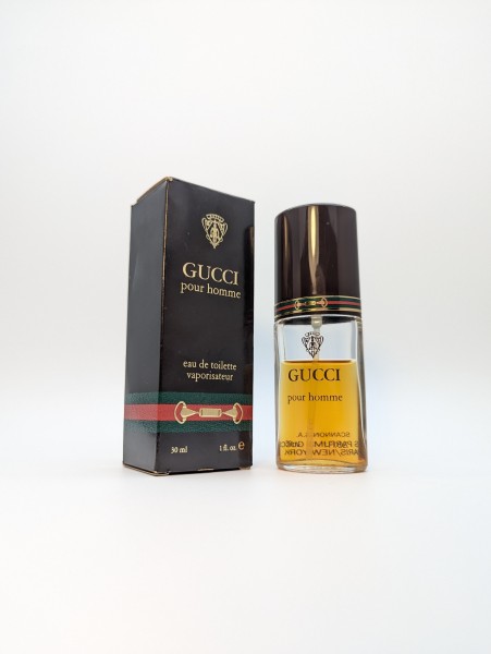 Туалетная вода Gucci Pour Homme EDT 30 мл винтаж 1980-х годов спрей