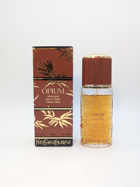Туалетная вода Yves Saint Laurent Opium EDT 50 мл винтаж 1977 года спрей
