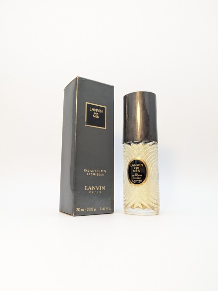Туалетная вода Lanvin for Men EDT 30 мл винтаж 1980-х годов атомайзер