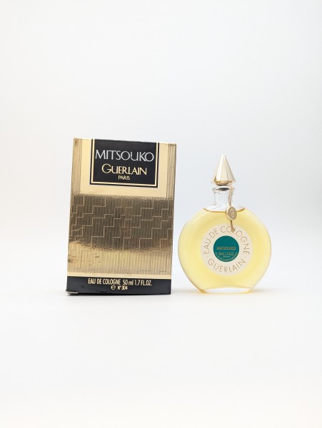 Одеколон Guerlain Mitsouko EDC 50 мл винтаж 1989 года сплэш