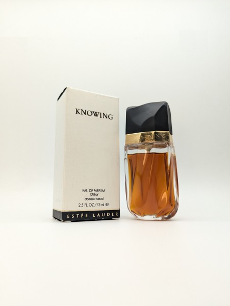 Парфюмерная вода Estee Lauder Knowing EDP 75 мл винтаж 2001 года спрей