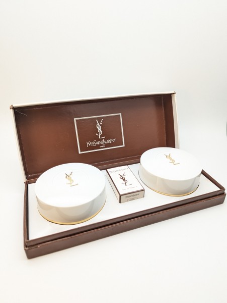Набор Yves Saint Laurent Y EDT 7,5 мл + мыло 97 г 2 шт. винтаж 1970-х годов