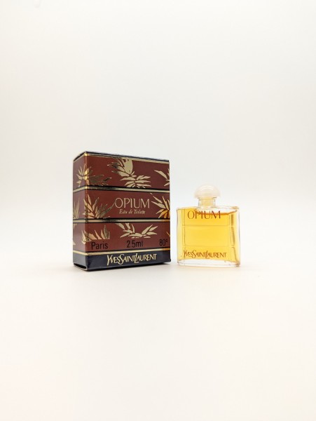 Туалетная вода Yves Saint Laurent Opium EDT 2,5 мл винтаж 1970-х годов сплэш