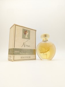 Туалетная вода Nina Ricci Nina EDT 50 мл винтаж 1980-х годов спрей