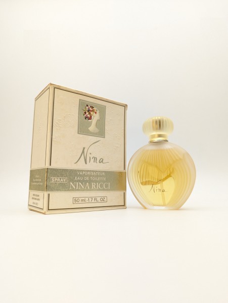 Туалетная вода Nina Ricci Nina EDT 50 мл винтаж 1980-х годов спрей