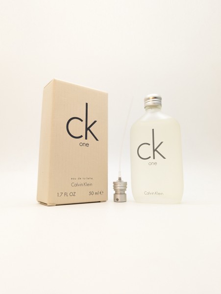 Туалетная вода Calvin Klein CK one EDT 50 мл 2011 года сплэш