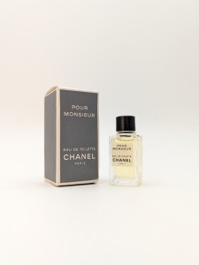 Туалетная вода Chanel Pour Monsieur EDT 4 мл винтаж 1985 года сплэш