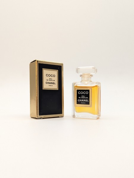 Парфюмерная вода Chanel Coco Eau de Parfum EDP 4 мл винтаж 1985 года сплэш