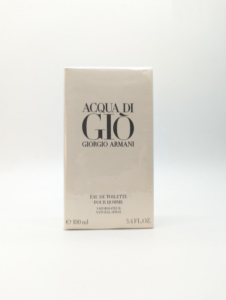 Туалетная вода Giorgio Armani Acqua di Gio Pour Homme EDT 100 мл винтаж 2002 года спрей в слюде
