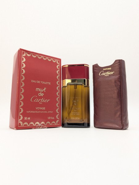 Туалетная вода Cartier Must EDT 50 мл винтаж 1984 года спрей