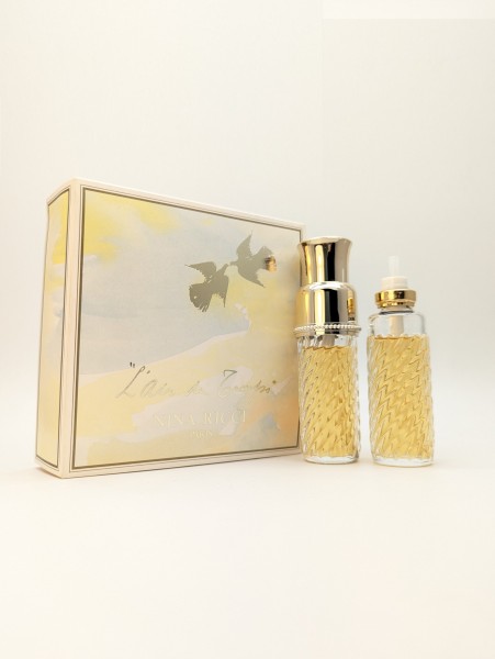Набор Nina Ricci L'Air du Temps EDT 2x30 мл винтаж 1980-х годов спрей