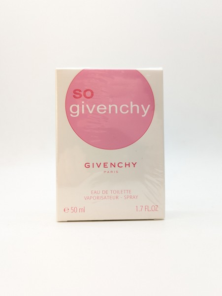 Туалетная вода Givenchy So Givenchy EDT 50 мл винтаж 2004 года спрей в слюде