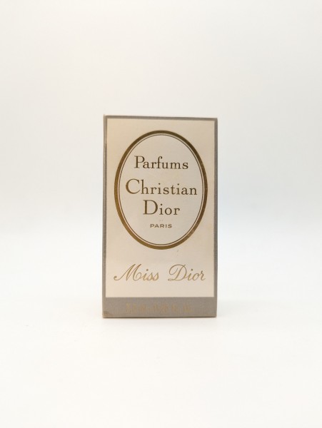 Духи Christian Dior Miss Dior 7,5 мл винтаж 1976 года сплэш в слюде