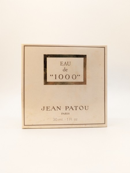 Парфюмерная вода Jean Patou Eau de 1000 EDP 30 мл винтаж 1978 года сплэш в слюде