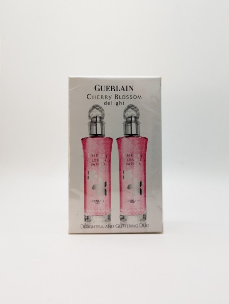 Туалетная вода Guerlain Cherry Blossom Delight EDT 2x35 мл 2007 года спрей в слюде
