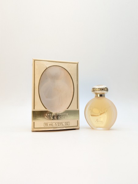 Туалетная вода Nina Ricci Nina EDT 15 мл винтаж 1980-х годов сплэш
