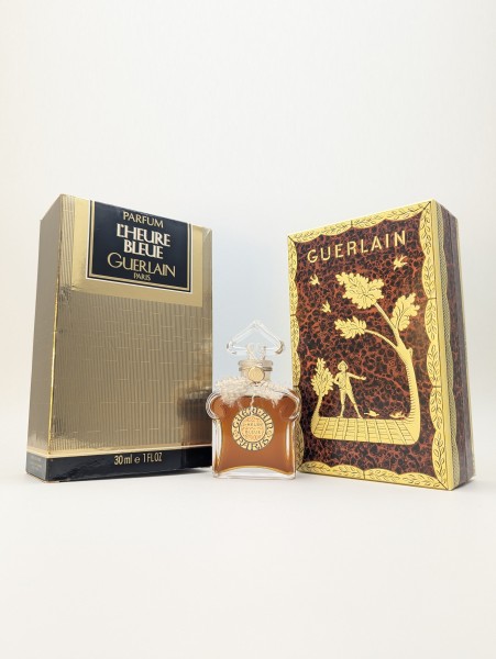 Духи Guerlain L'Heure Bleue 30 мл винтаж 2002 года сплэш пломба