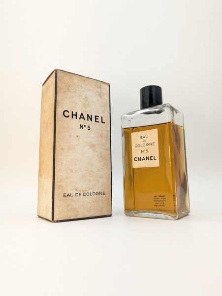 Одеколон Chanel № 5 EDC 250 мл винтаж 1950-х годов сплэш