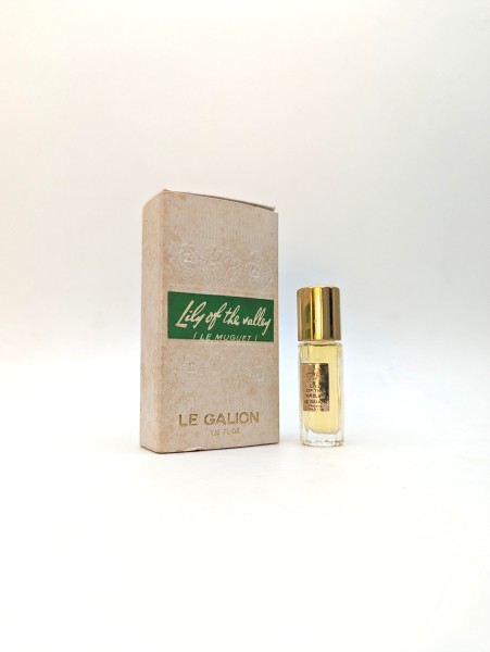 Духи Le Galion Lily of the Valley 3,6 мл винтаж 1960-х годов сплэш