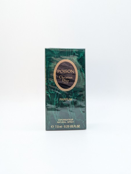 Духи Christian Dior Poison 7,5 мл винтаж 1988 года спрей в слюде