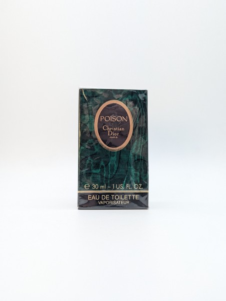 Туалетная вода Christian Dior Poison EDT 30 мл винтаж 1996 года спрей в слюде