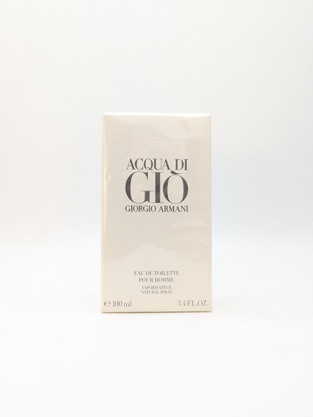 Туалетная вода Giorgio Armani Acqua di Gio Pour Homme EDT 100 мл 2008 года спрей в слюде
