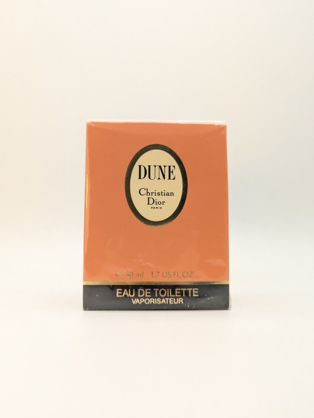 Туалетная вода Christian Dior Dune EDT 50 мл винтаж 1993 года спрей в слюде
