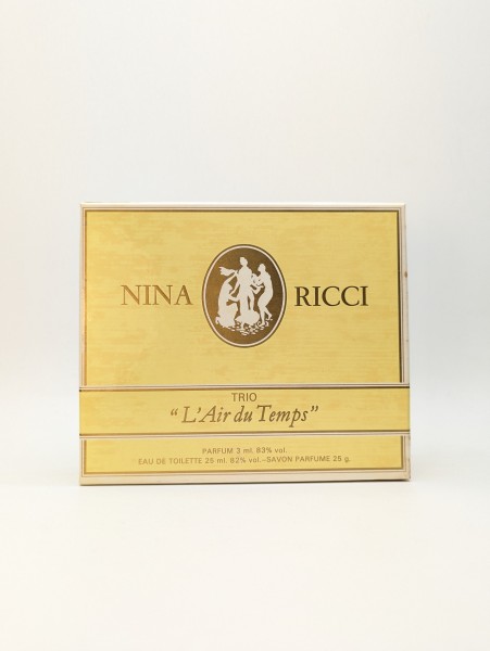 Набор Nina Ricci L'Air du Temps EDT, духи, мыло винтаж 1980-х годов