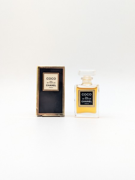 Парфюмерная вода Chanel Coco Eau de Parfum EDP 4 мл винтаж 1985 года сплэш