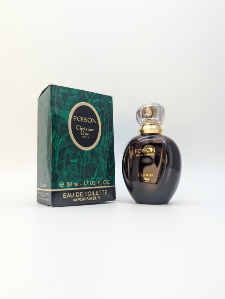 Туалетная вода Christian Dior Poison EDT 50 мл винтаж 1987 года спрей