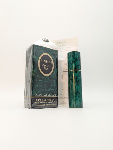 Духи Christian Dior Poison esprit 15 мл винтаж 1988 года спрей