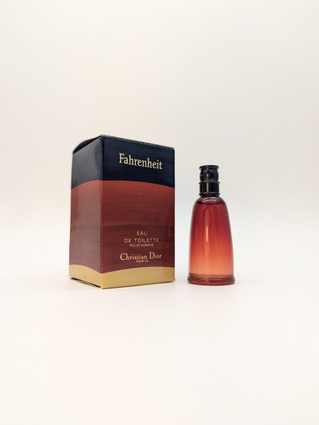 Туалетная вода Christian Dior Fahrenheit EDT 10 мл винтаж 1998 года сплэш