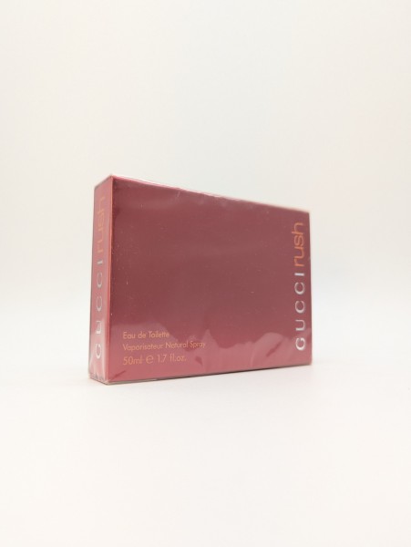 Туалетная вода Gucci Rush EDT 50 мл винтаж 1999 года спрей в слюде