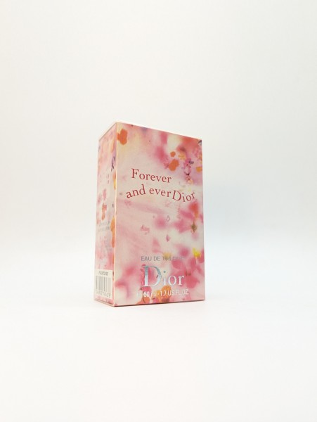 Туалетная вода Christian Dior Forever and Ever EDT 50 мл винтаж 2006 года спрей в слюде