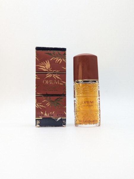 Туалетная вода Yves Saint Laurent Opium EDT 25 мл винтаж 1987 года спрей